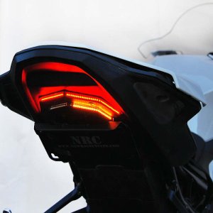 BMW S1000RR Fender Eliminator - New Rage Cycles - Tucked - EU - Black - `23-`27